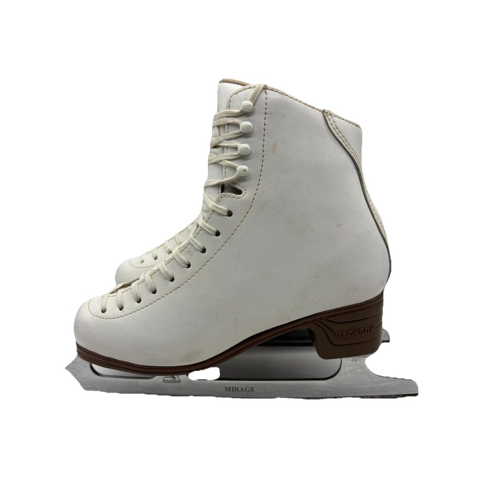 Jackson Figure Skates Classique Misses JS1990 Women’s Sz 7 B White
